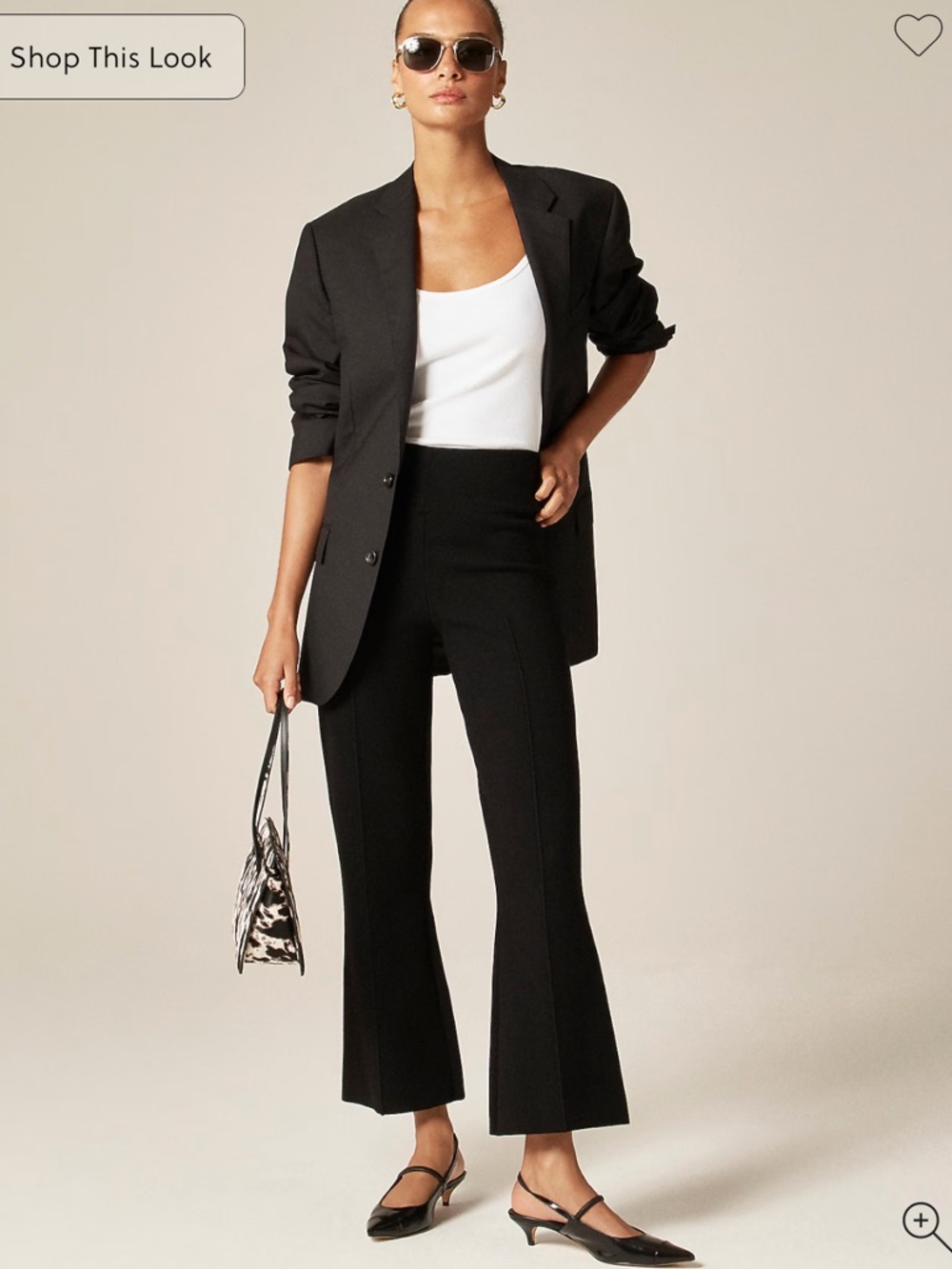 J Crew New Delaney kickout sweater pant